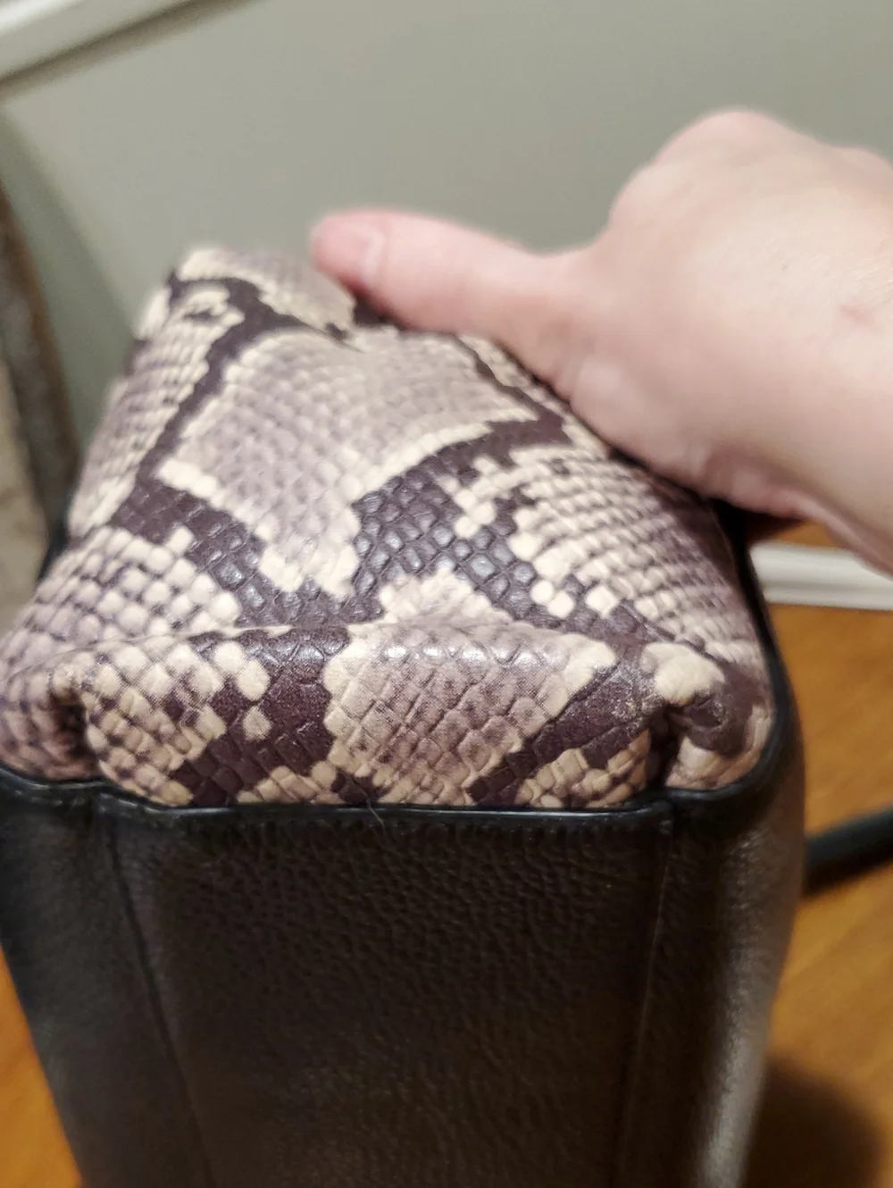 Coach Exotic Colorblock Christie Carryall Bag